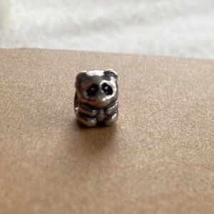 Pandora Retired Sterling Silver Panda Charm